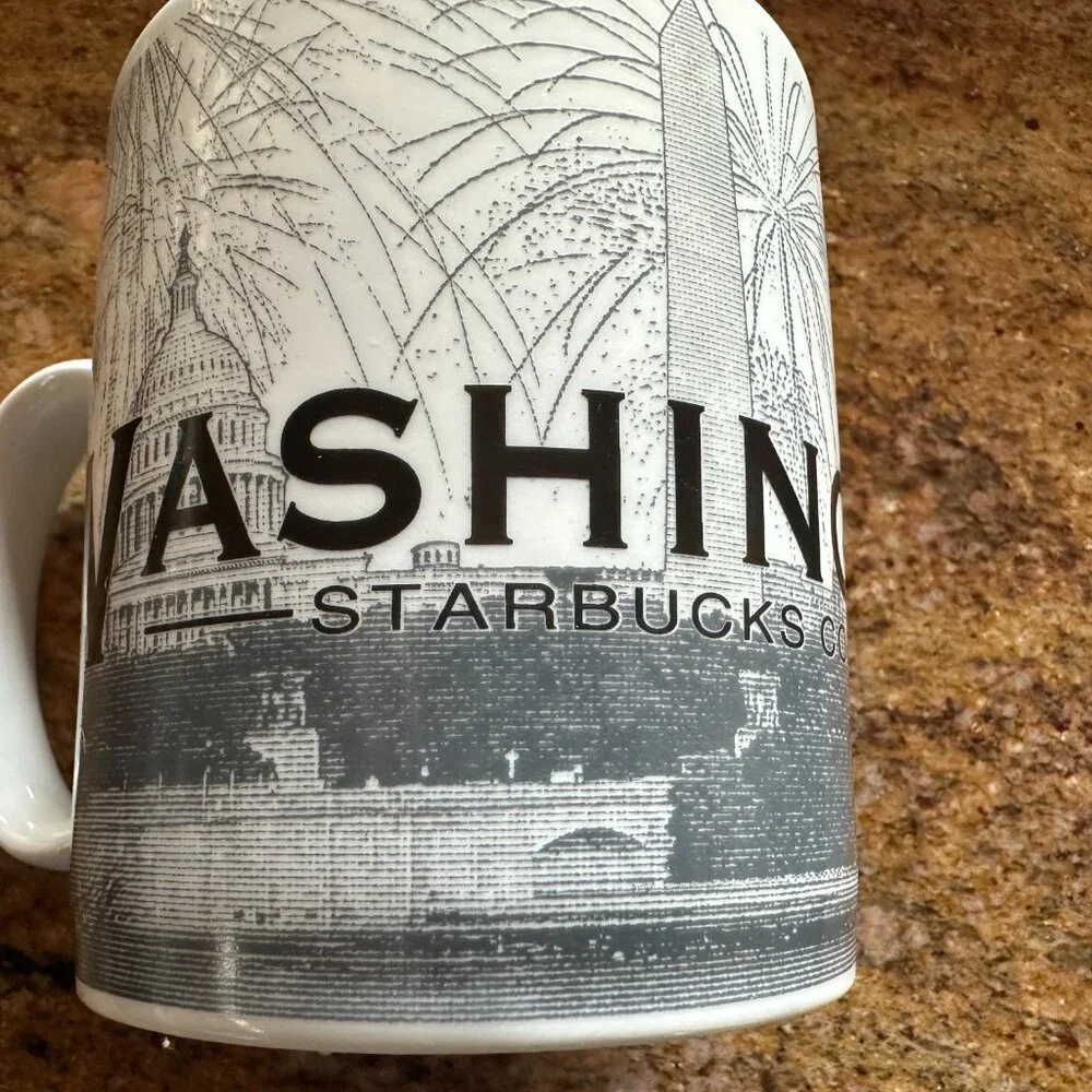 Starbucks Barista Skyline Series One 2002 The Nations Capital Washington, DC VTG